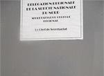 Bureau du chef de secrétariat de la DRSN du Nord